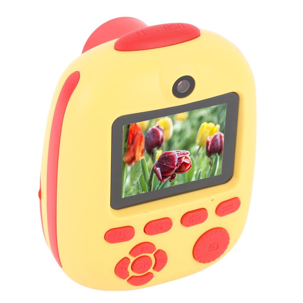 Instant Print Digital Camera 26MP HD 2 Inch Screen Cute Portable Instant Camera with LED Light 32G