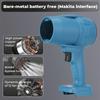 Violent Hair Dryer Turbine Fan for Cleaning Fallen Leaves, Computer Dust, Snow and Sand. Powerful Electric Blower (No Battery)