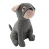 Hestia Grey Sitting Dog Doorstop