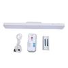 LED Light Bar 3 Color Temperatures Stepless Dimming Eye Caring Rechargeable Desk Light Bar for Dormitory Bathroom Closet