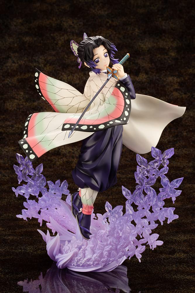 ARTFX J Demon Kimetsu no Yaiba Shinobu Kocho stupnice PVC lakovaná hotová figurka PP975 Slayer 1/8