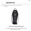 FAW Hongqi Car Key Case for Models H5, H6, H9, HS3, HS5, HS7, HQ9, EHS9 & EH7 PHEV