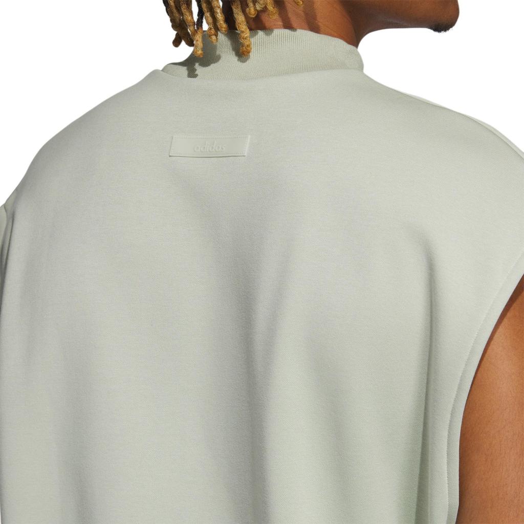 adidas Originals Trefoil Basketball Sweatshirt Chapter 02 Vintage Sleeveless Unisex Tops Halo-Green IA3415