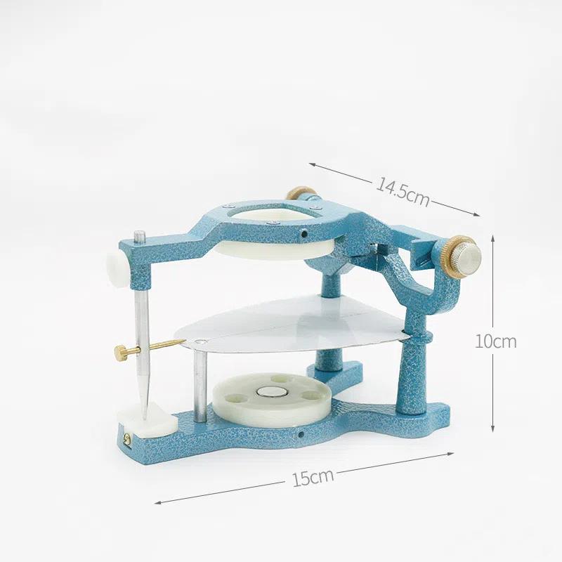 Set da 3 Articolatori Dentali per il Montaggio di Modelli Pre-fusi | Attrezzatura di Laboratorio per l'Allineamento Preciso dei Modelli