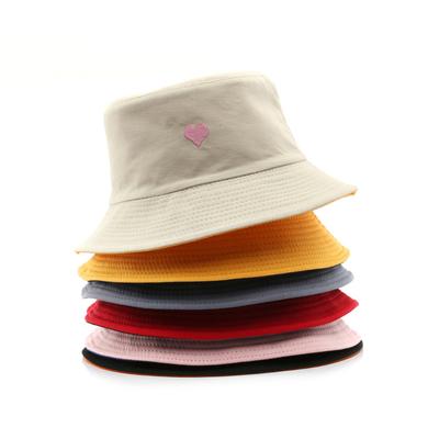 Women Men Double-sided Simple Bucket Hat Solid Candy Colors Smile Face Sun Hat Outdoor Sports Travel Beach Caps Fishermen Hats Hip Hop Female Cap