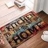 Retro Welcome Mat Non Slip Floor Rug Washable Bedroom Kitchen Entrance Doormat Polyester Home Decor Carpet