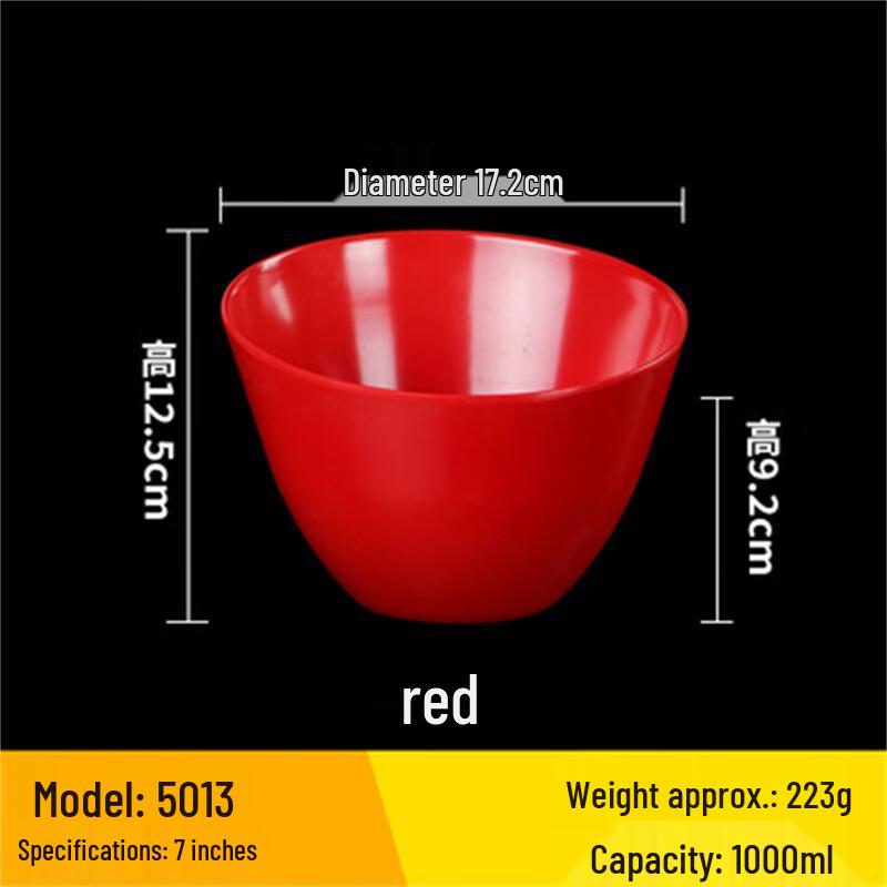 A5 Melamine Slanted Serving Bowl