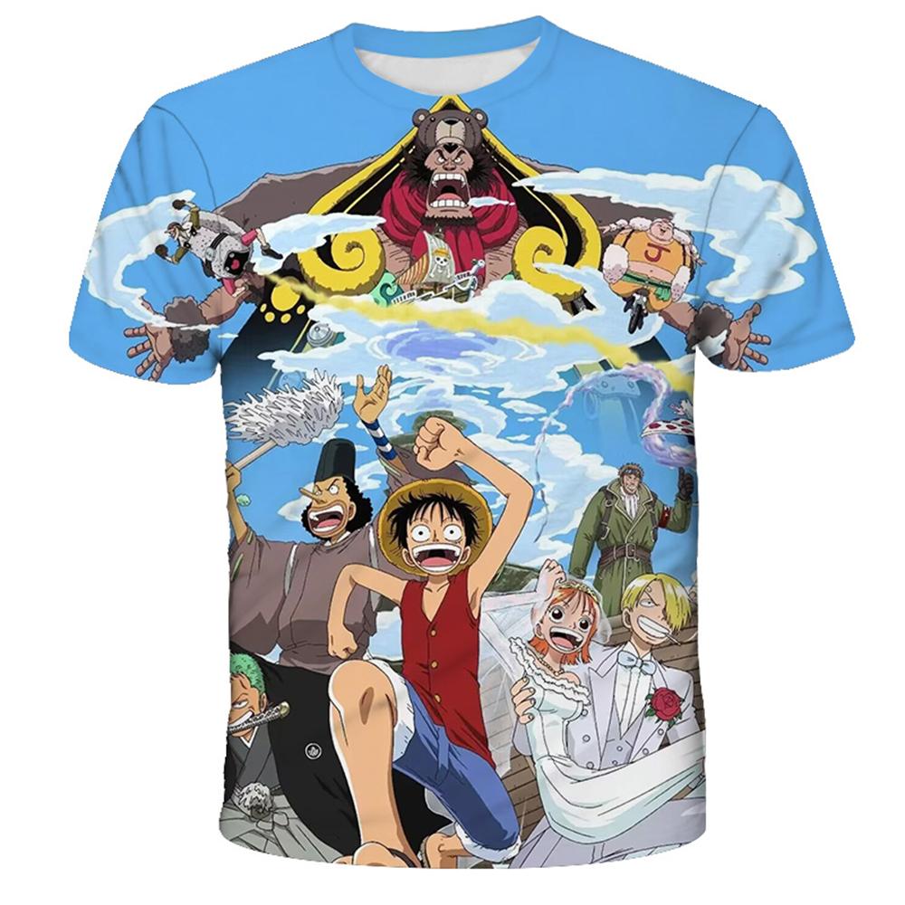 

Summer Fashion 3D Print T Shirt Men Women Anime Harajuku Tops Boys Girls T-shirt 160
