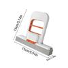 Mini Mop for Small Spaces Desktop Lazy Hand Wash-Free Strong Absorbent Mop with 3 Replacement Sponge Heads Housekeeping Tool