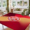 Girona FC Design Crystal Velvet Rug Soft Decorative Mat for Bedroom Entrance