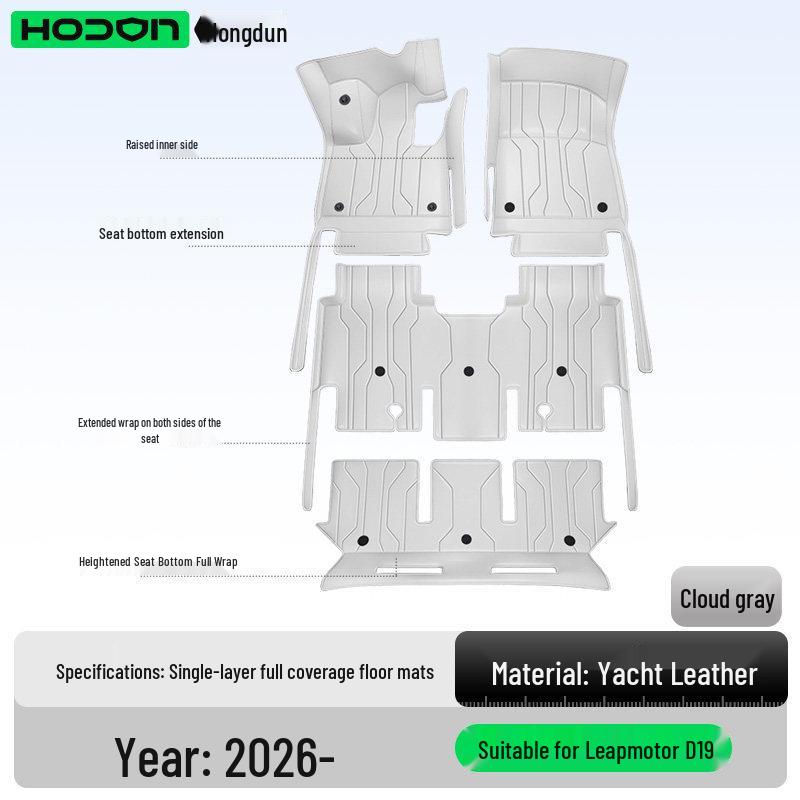 

2026 Leapmotor D19 All-Inclusive Car Carpet Mats for Interior Modification 6-seater