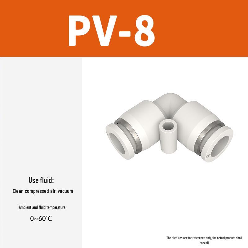 Pneumatik Schlauch Zylinder T-Stück Schnellkupplung (4-16 mm)