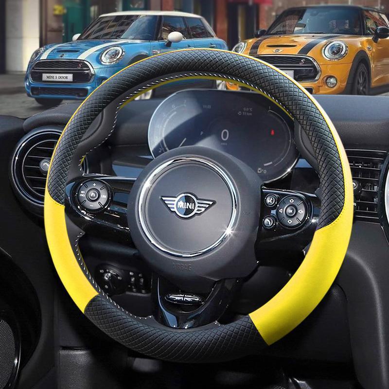 Accessories Suitable for BMW Mini Cooper Steering Wheel Cover Countrymen One Fun Non-slip Grips