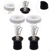 2 Pack Washing Machine Drain Valve Cores Sealing Plug Replacement Siphon Spring