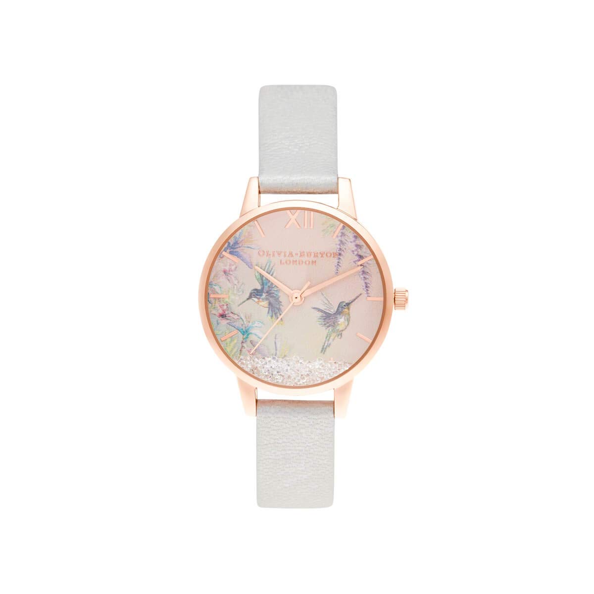 

[Авторизованный дилер] Женские часы OB16PP61 с живописным принтом Wishing Wing Midi Shimmer Pearl & Rose GoldOlivia Burton [OLIVIA BURTON]