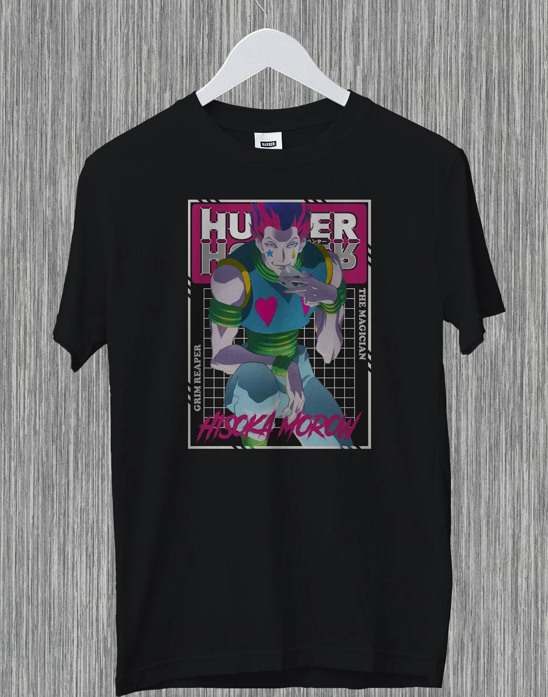 

Хисока Моро Hunter X Hunter Аниме Манга Жнец Маг Забавный Подарок 100% Хлопок Футболка Мужские Футболки Топ L