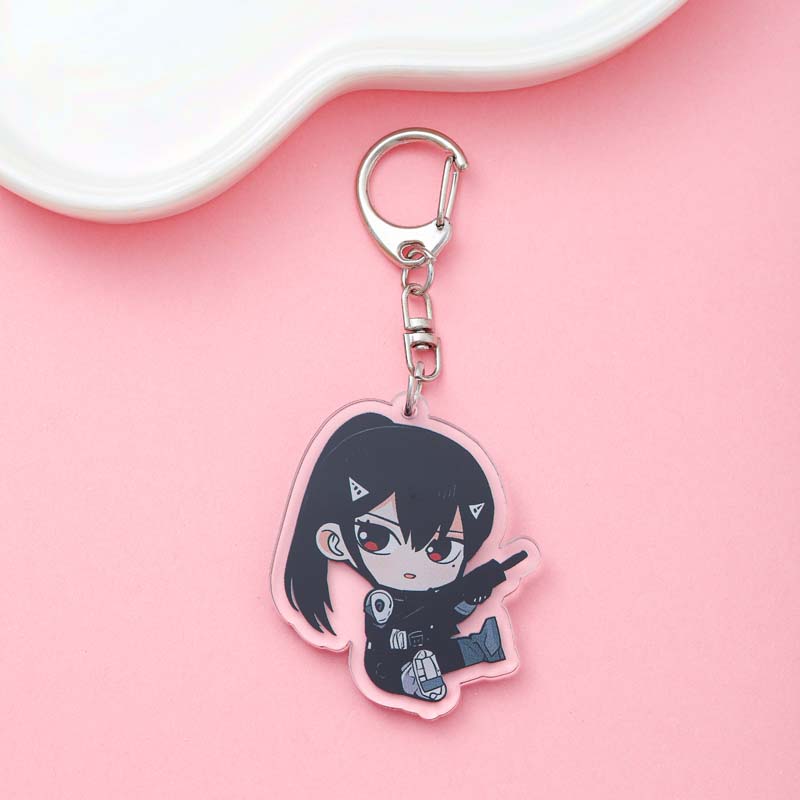

1/8Pcs Anime Figures Kaiju No. 8 Acrylic Keychain Cute Backpack Pendant Funny Bag Charms Accessories Decoration Holiday Gifts 5cm