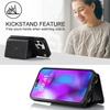 Wallet Case Diagonal Strap With Bracket Leather Cover For iPhone 17 16 15 Plus 14 Pro 13 Mini 12 Pro Max 11 Pro Max SE 2020 XS XR 8 7
