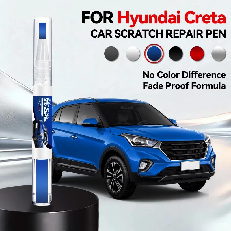 Car Dedicated For Hyundai Creta Paint Repair Pen Touch Up Scratch Remover DIY Auto Accessories Black White Blue Gray