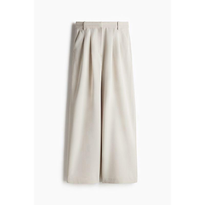 

HM Women s Suit Pants 2025 Autumn New Arrival High Waist Drooping Simple Commute Loose Business Business Pants 1090271