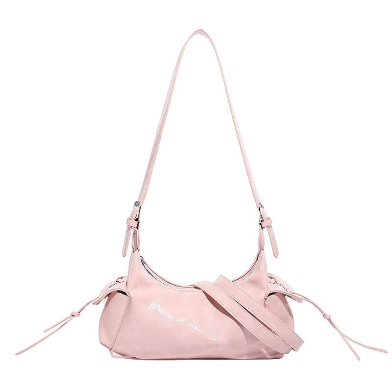 Texture Fashionable Retro Underarm Bag Women's New Trendy Shoulder Bag Commuter Messenger Bag