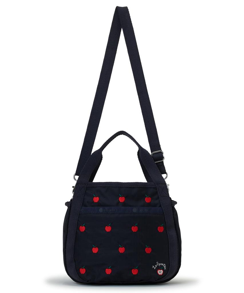 Official SMALL Apple Embroidery [LeSportsac] JENNI/8056/Red