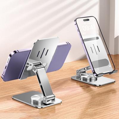 360 ° Rotating Adjustable Phone Holder Metal Table Cell Phone Stand  Universal Bracket
