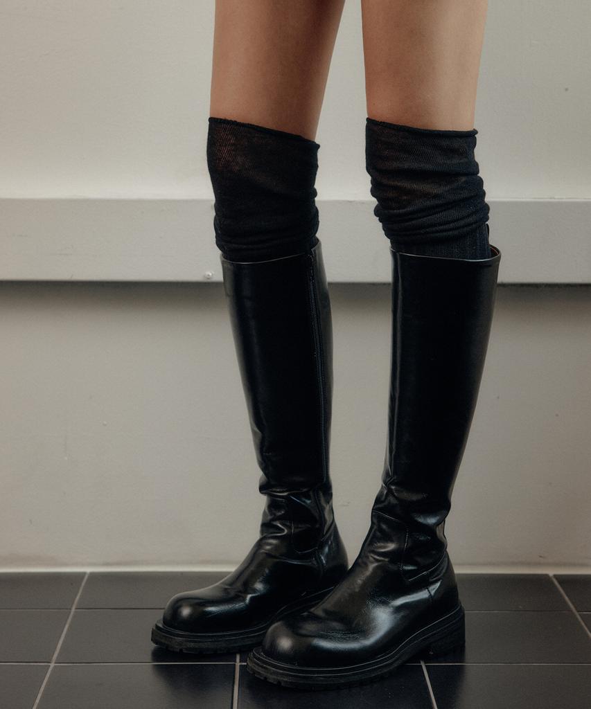 Lugkaeseuteu Soft Over-The-Knee Socks / Soft Over Knee Socks_5Colors