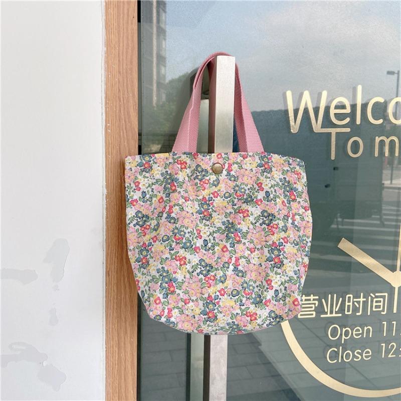 Literary New Little Fresh Fairy Portable Mini Bento Bag Casual Women's Small Hand Bag