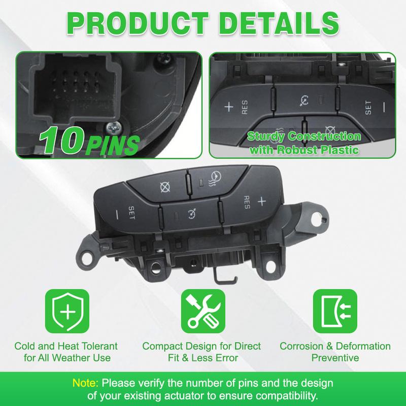 For Cadillac Escalade 2007 2008 2009 2010 2011 2012 2013 2014 Cruise Control Heating Control Switch 15824110