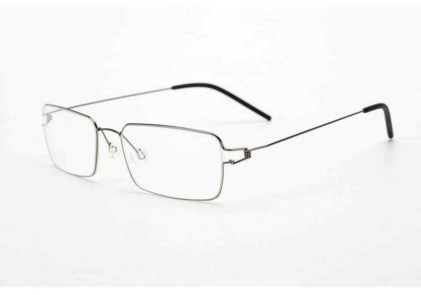 Ultra-Light Retro German Titanium Alloy Screwless Myopia Glasses Frame