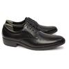 Moonstar BW4600 Lightweight Genuine Leather Business Plain Balance Antibacterial and Size Black Men's Shoes, Toe, Works, Deodorizing, 25.5 Cm,