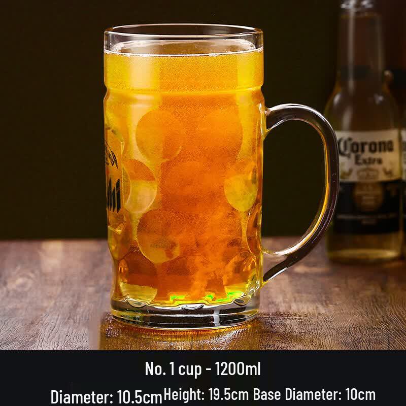 ZISIZ 1L Extra Large Draft Beer Mug