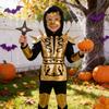 Ninja Children Cosplay Costume With Polyester Fabric For Anime Role Play