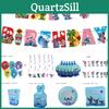 Set di Decorazioni e Articoli per Festa Stitch Usa e Getta per Festa di Compleanno dei Bambini