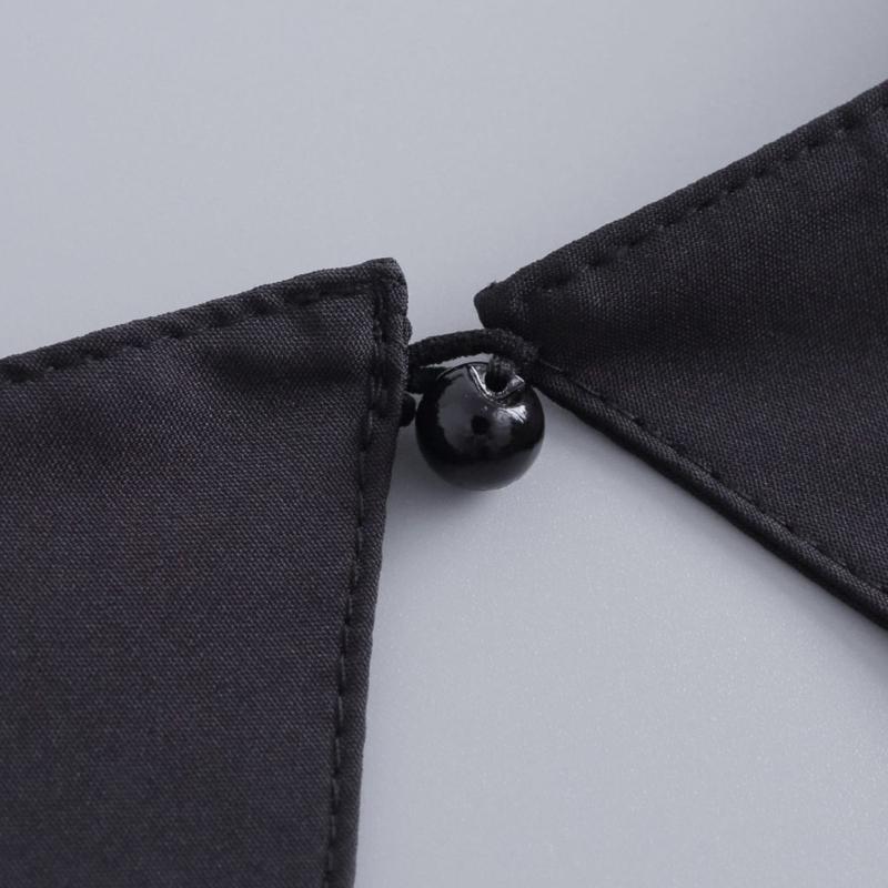 Weihnachtsclown Abnehmbarer Kragen Spitzes Design Hofstil Dekorkragen Cosplay Kostüm Accessoire für Punk-Styling