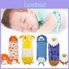 Fun And Cozy Cartoon Children's Sleeping Bag With Plush Animal Pillow Design For Kids