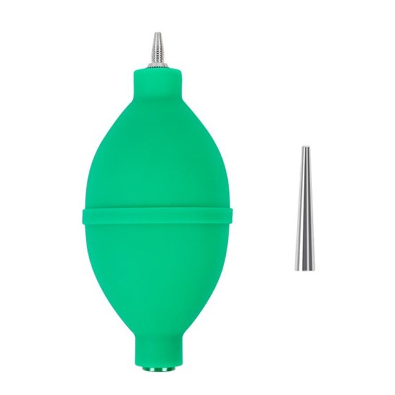 Heavy Duty Rubber Air Dust Blower with Ergonomic Aluminum Design Small Portable Air Blowr for Electronics Maintenance