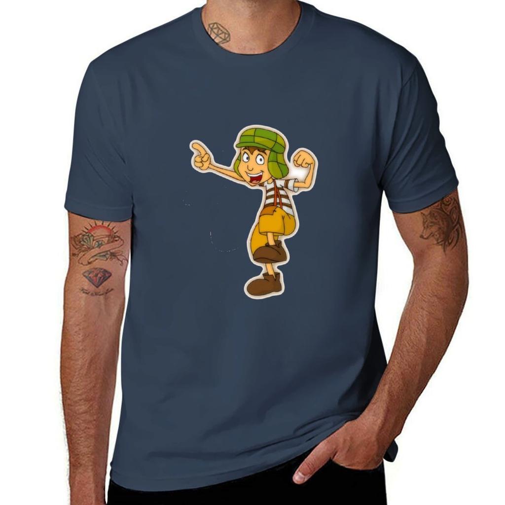 Chavo Del Ocho Karikatur T-Shirt Übergröße Street Style T-Shirt