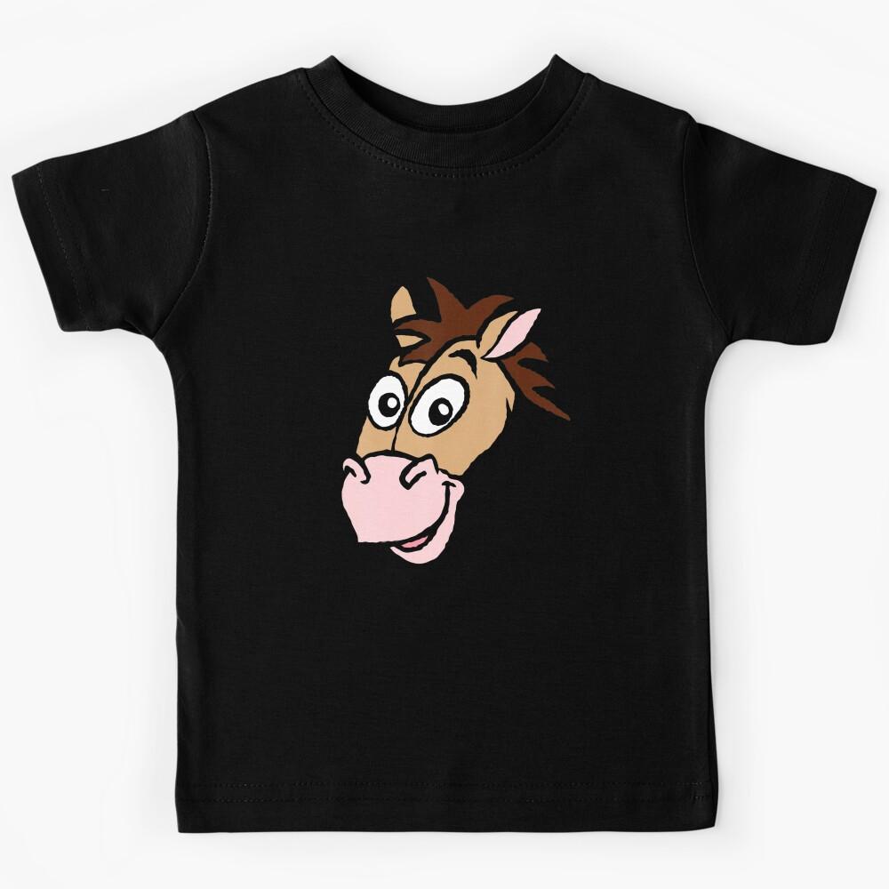 Bullséye Large Face - Cute Donkey Kids T-Shirt 120