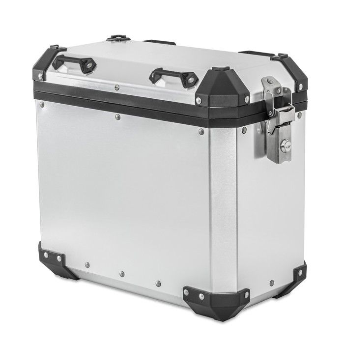 Valise latérale aluminium - Bagtecs GX38 - 38 L - BMW R 1200 GS - aluminium 2 mm