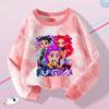 New K Pop Demon Hunters Kids Hoodie Sweatshirt Kawaii Cartoon Printed Tops Boys Autumn Long Sleeves Baby Girl Winter Clothes