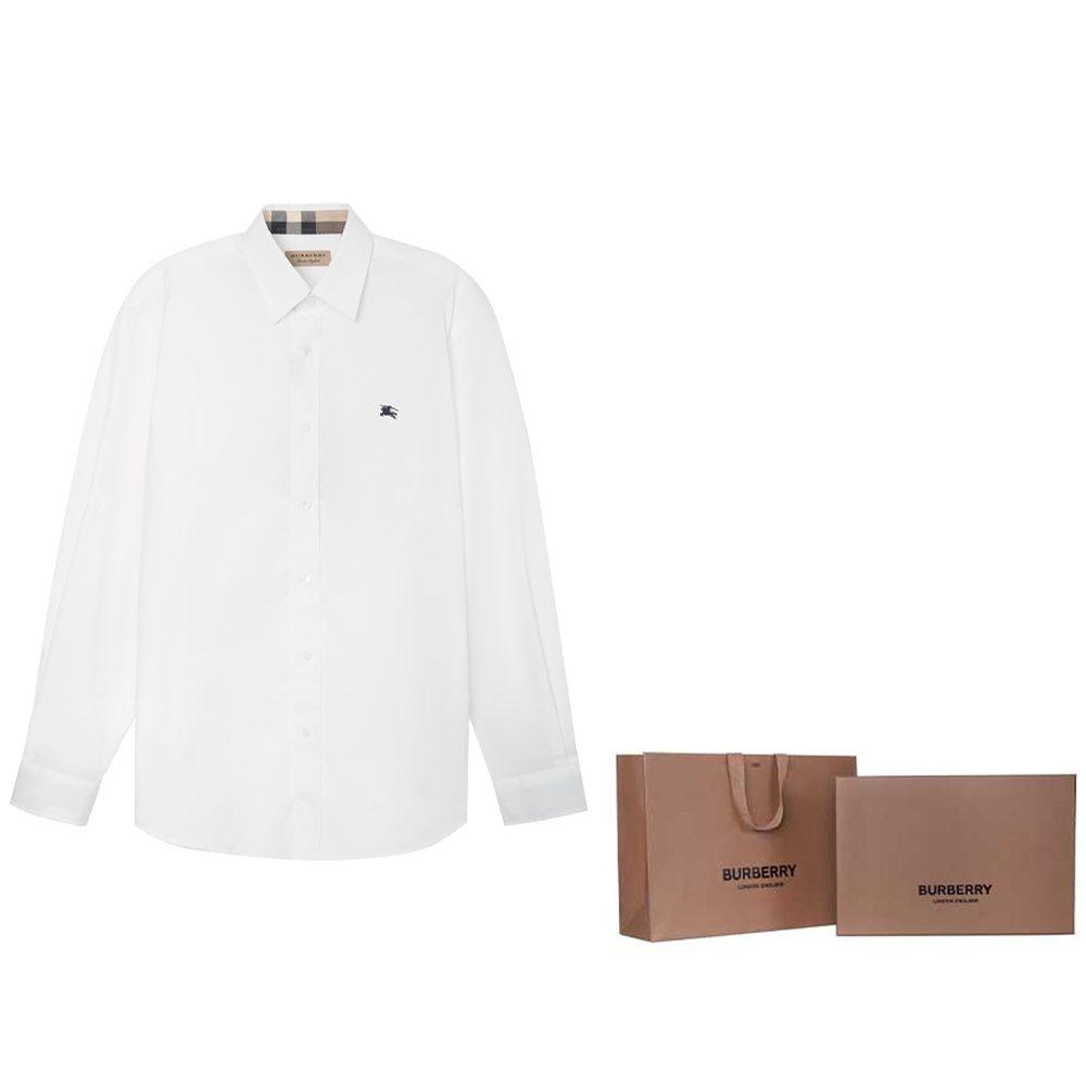 Burberry Stretch Cotton Poplin Shirt 80362921