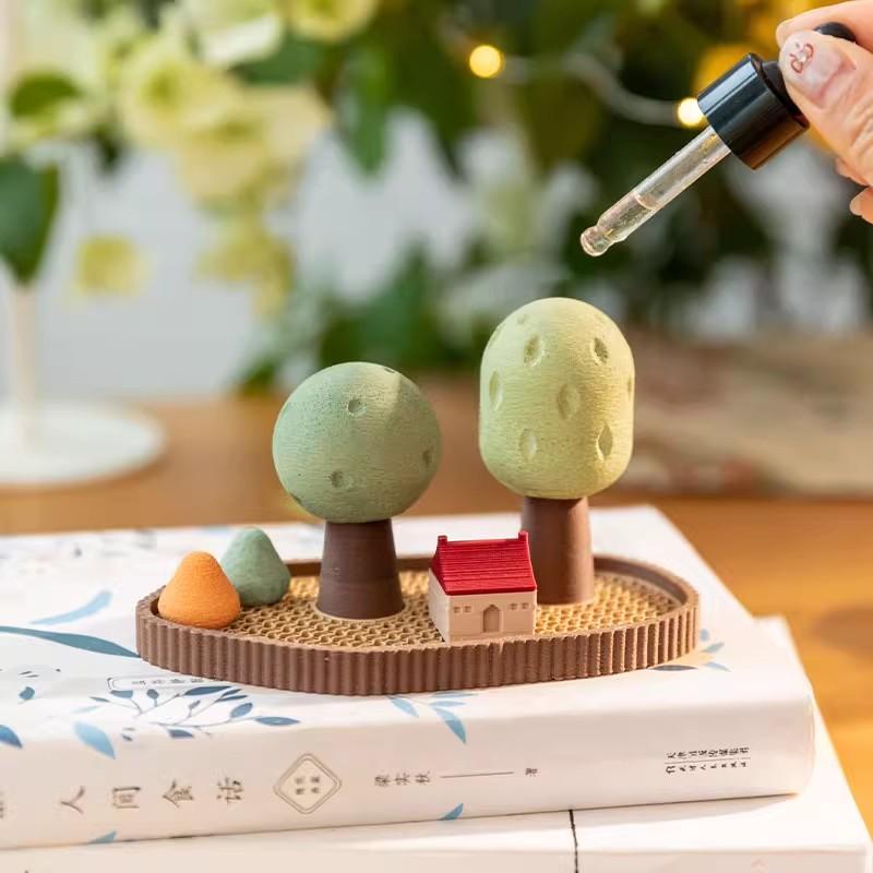 Perfume Aromatherapy Essential Oil Diffuser Home living Room Diffuser Stone Ornaments Aroma Diffuser Birthday Gifts for Women