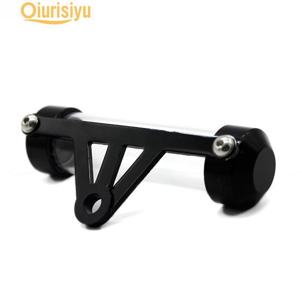 Universal Motorcycle Tax Receipt Paper License Plate Tube Holder Motorcycle Motorbike Secure Tax Disc Tube Cylindrical Holder Fe Waterproof black