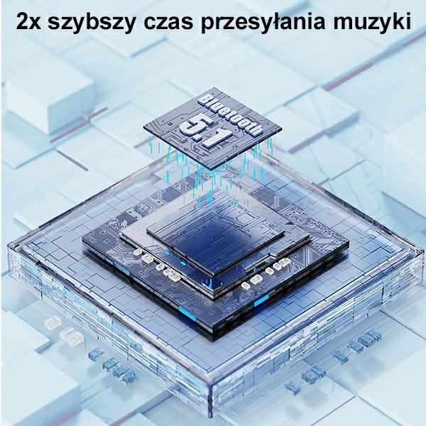 Usams Słuchawki Bluetooth 5.1 Tws Buseries Bezprzewodowe Różowy/Pink Bhubu04