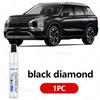 For Mitsubishi Outlander 2001-2025 CU CW0 GF0 GG0 Paint Repair Pen Touch Up Scratch Remover DIY Auto Accessories Black White