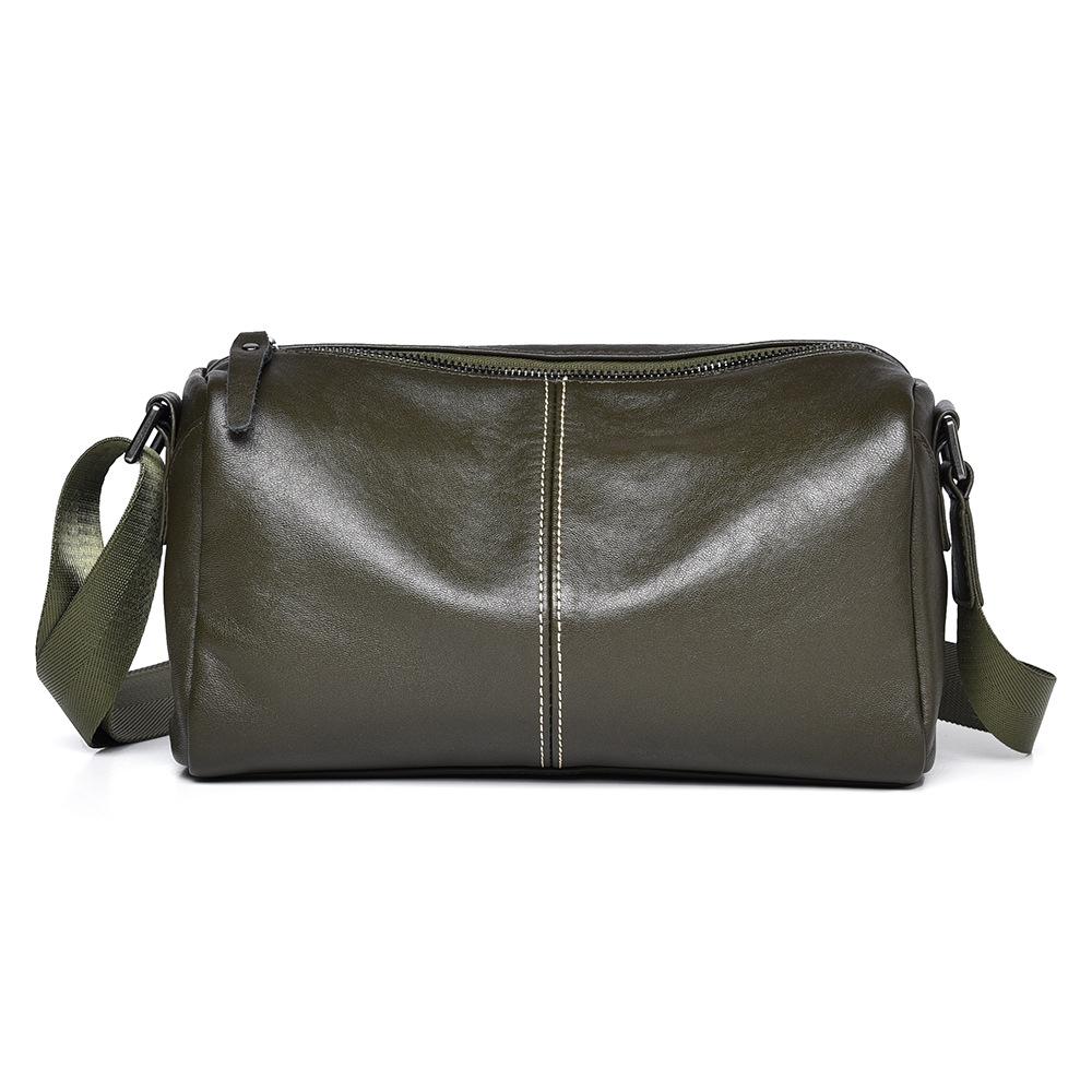 

New Leather Men s Shoulder Bag Fashion Casual Bag Men s Vegetable Tanned Cowhide Horizontal Korean Version Crossbody Bag Trendy Brand Men s Bag