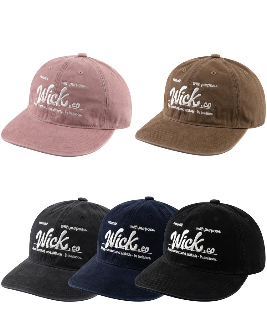 Wig Purpose Smoke Wash Flat Cap