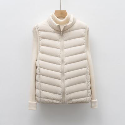 Women's Down New Light Down Vest Women's Vest Women's Down Jacket Versatile Autumn